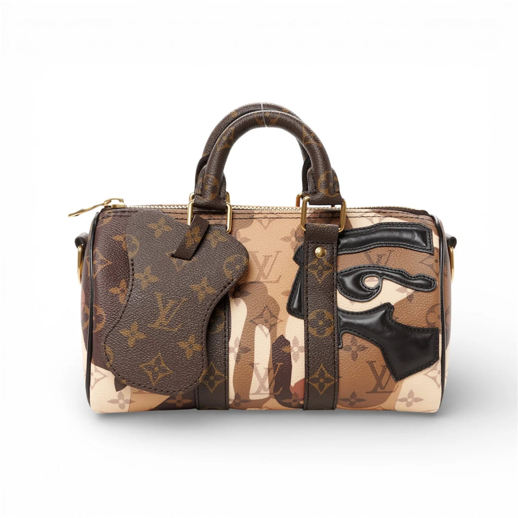 Louis Vuitton Monogram Portrait Keepall Bandouliere 25
