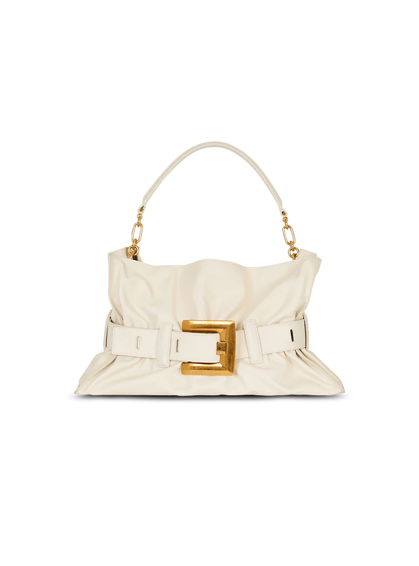 Balmain B-Buzz Belted Tote
