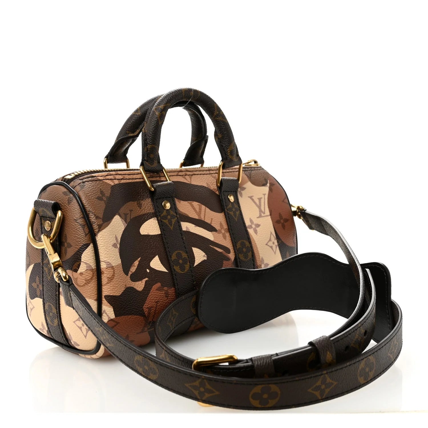 Louis Vuitton Monogram Portrait Keepall Bandouliere 25