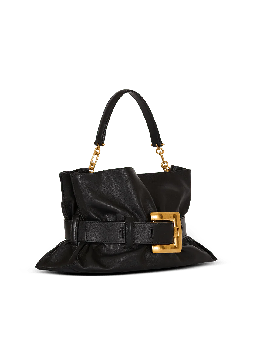 Balmain B-Buzz Belted Tote