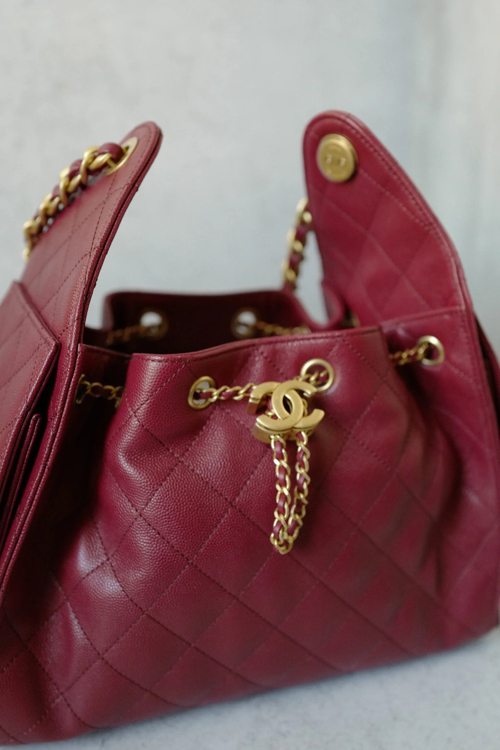 CHANEL Quilted 25 Handbag medium
