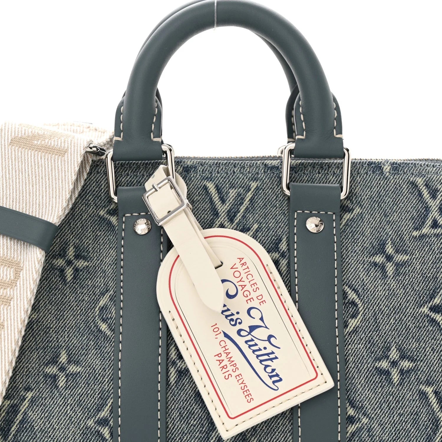 Louis Vuitton - Speedy Bandoulière Denim 25