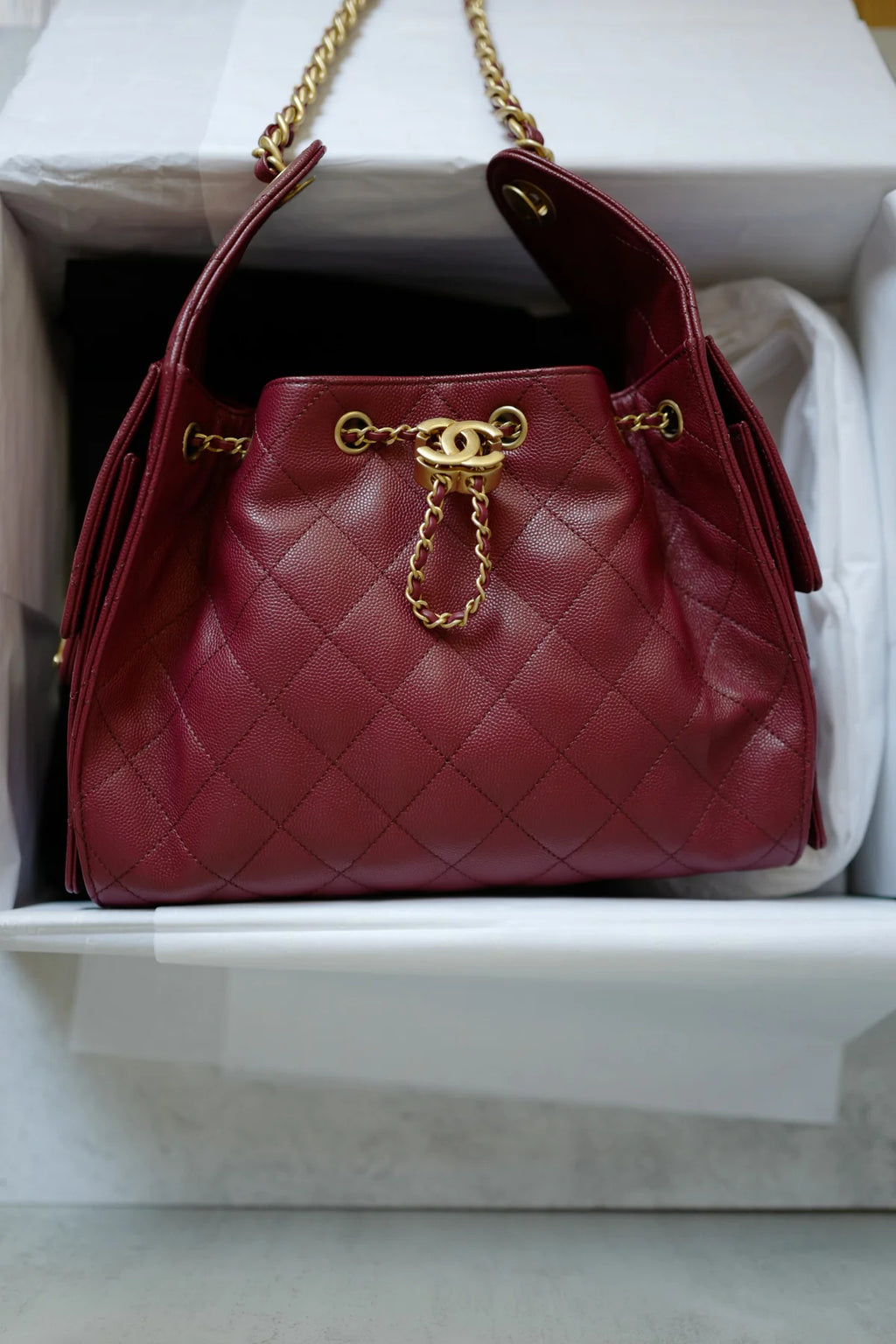 CHANEL Quilted 25 Handbag medium