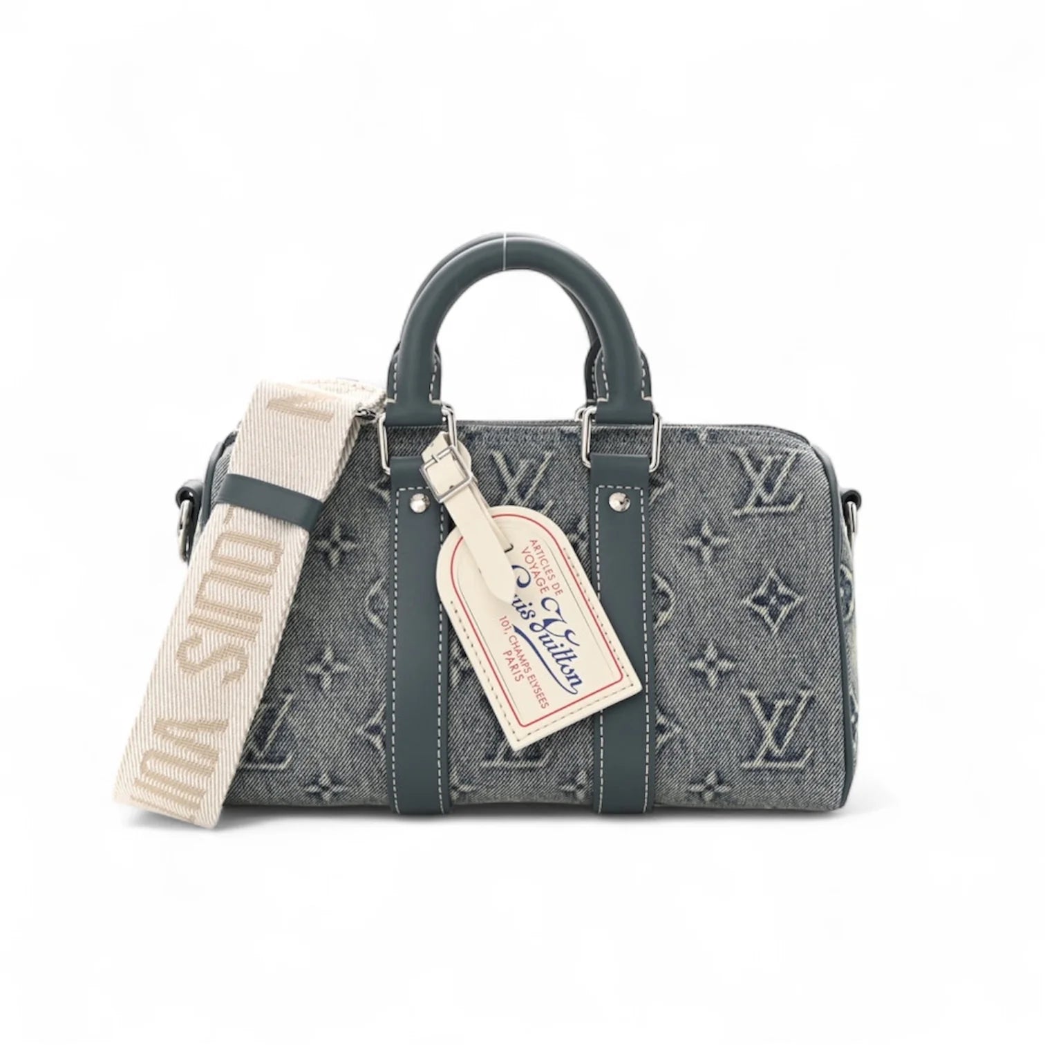 Louis Vuitton - Speedy Bandoulière Denim 25