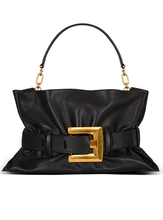 Balmain B-Buzz Belted Tote