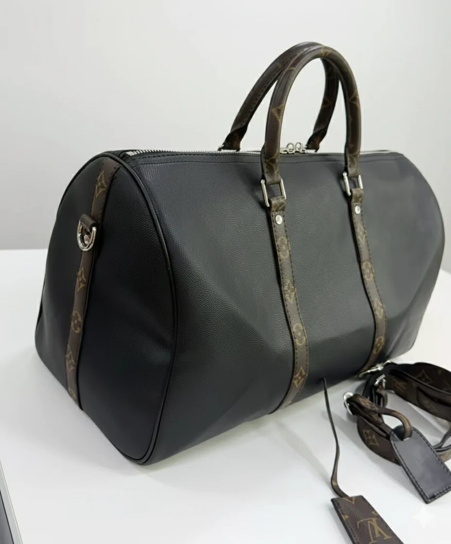 Louis Vuitton Keepall Bandoulière – Leather Travel Bag