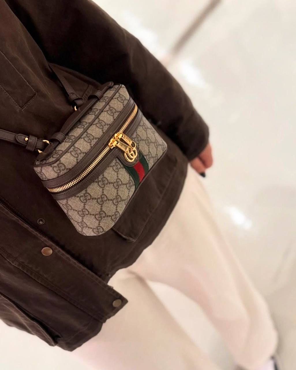 Ophidia Small Vanity Bag