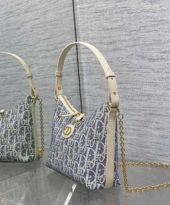 Dior Jeans & Leather Baga