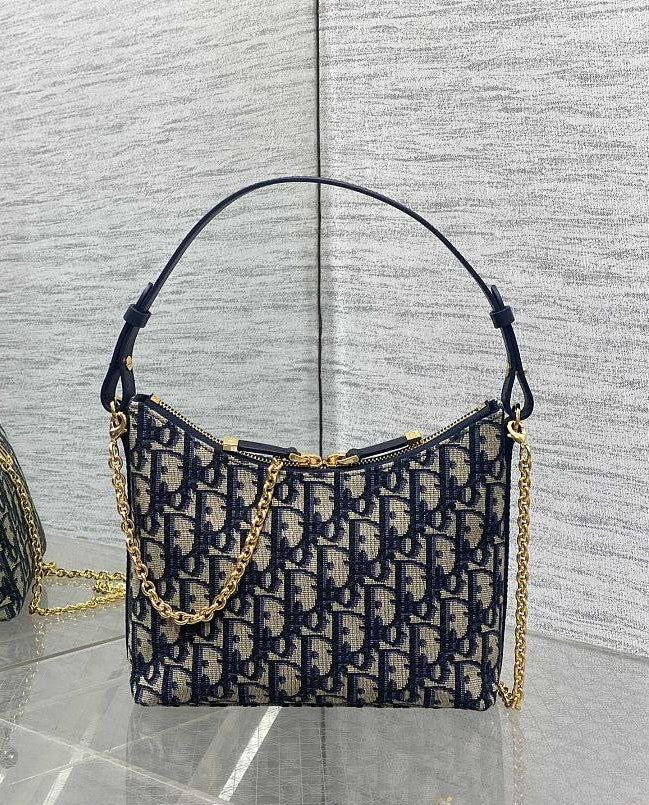 Dior Jeans & Leather Baga