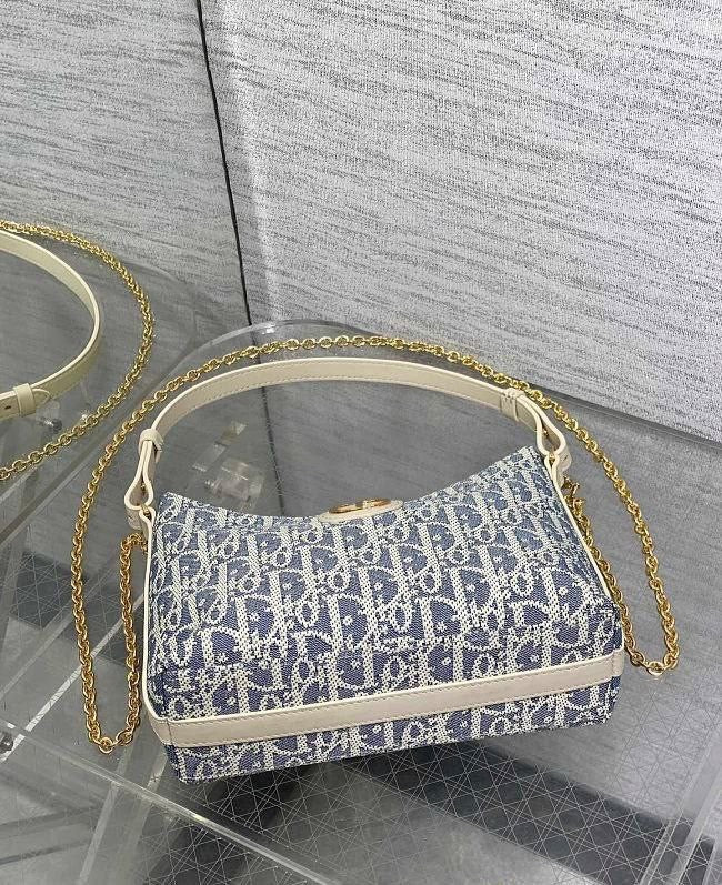 Dior Jeans & Leather Baga