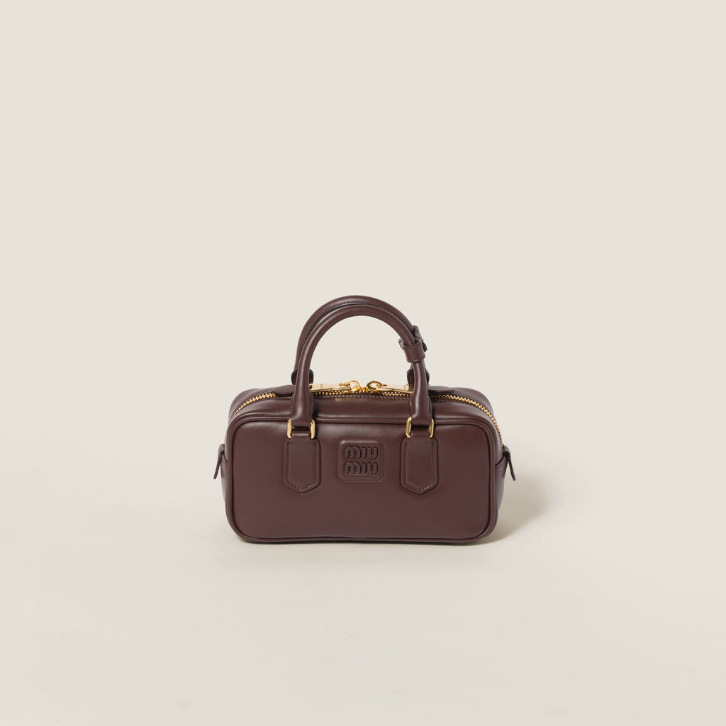 Miu miu arcade leather bag