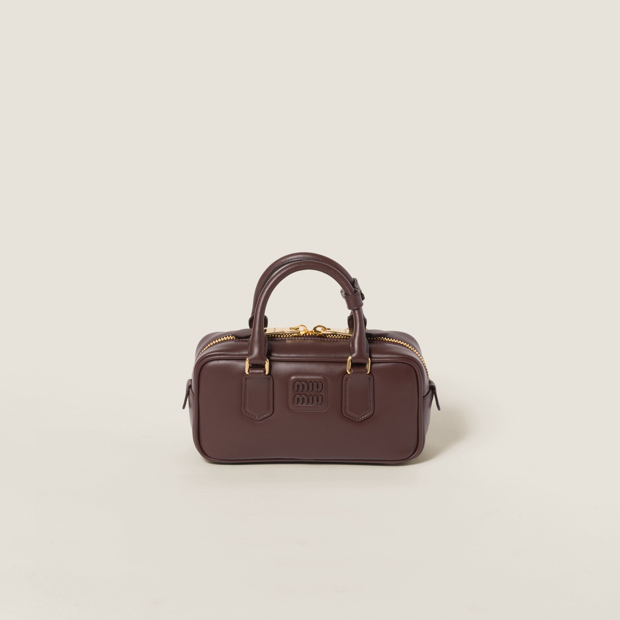 Miu miu arcade leather bag